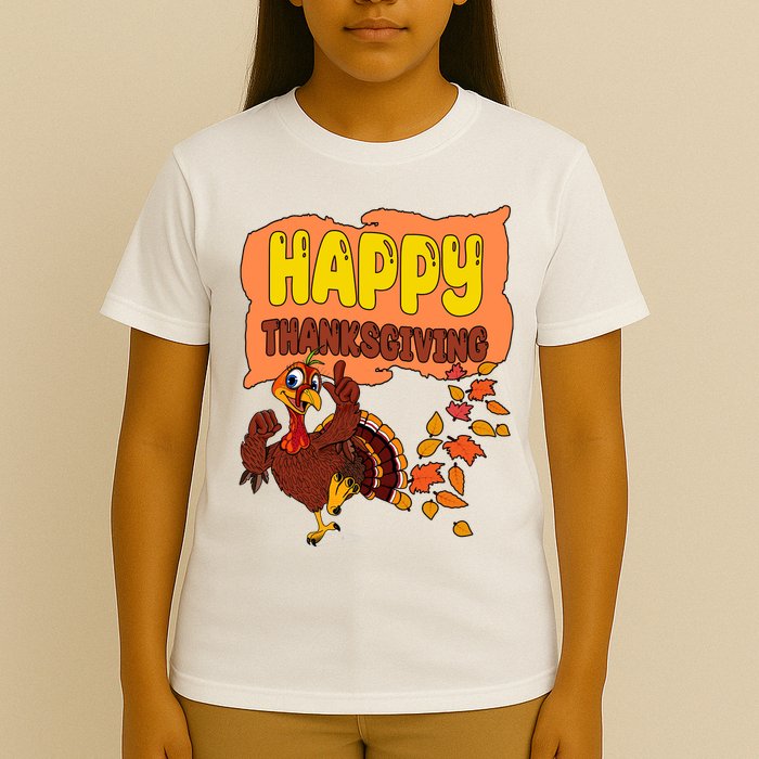 Happy Thanksgiving Festive Fun Holiday T-Shirt