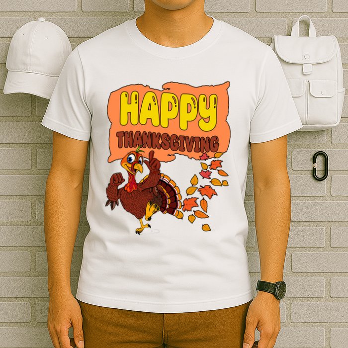 Happy Thanksgiving Festive Fun Holiday T-Shirt