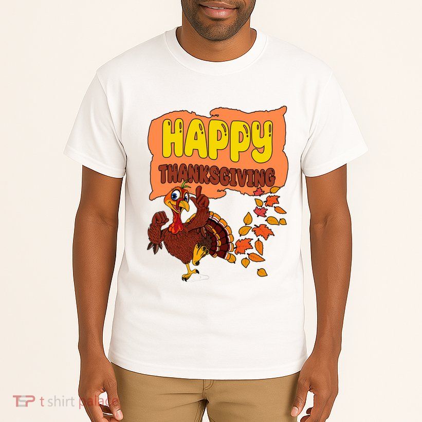 Happy Thanksgiving Festive Fun Holiday Tall T-Shirt