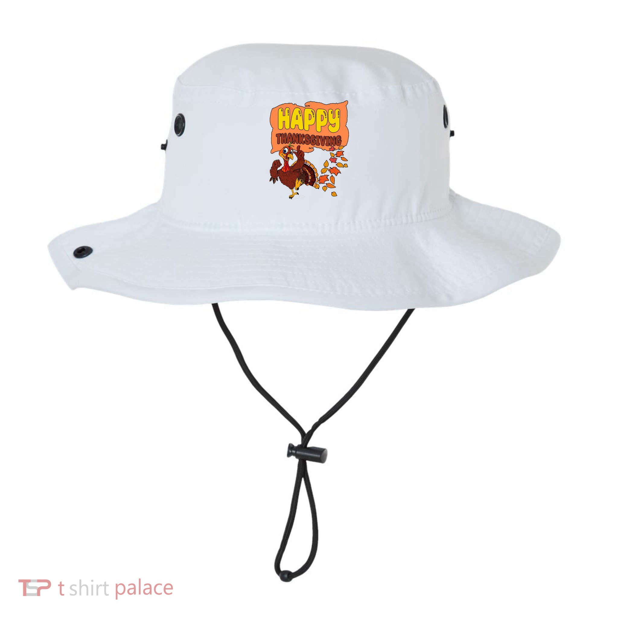 Happy Thanksgiving Festive Fun Holiday Bucket Hat