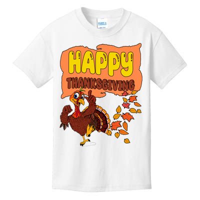 Happy Thanksgiving Festive Fun Holiday Kids T-Shirt