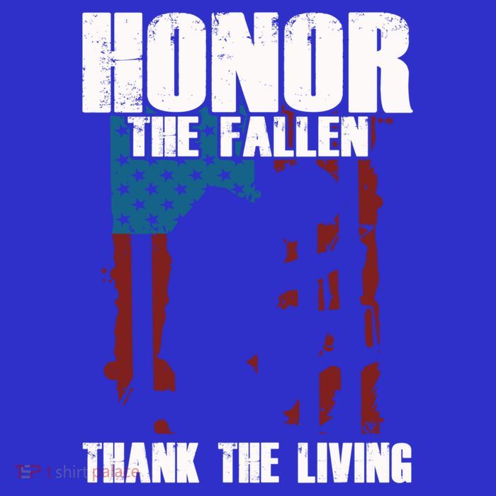 Honor The Fallen Usa Flag Military Veteran Support Gift Great Gift Tall T-Shirt