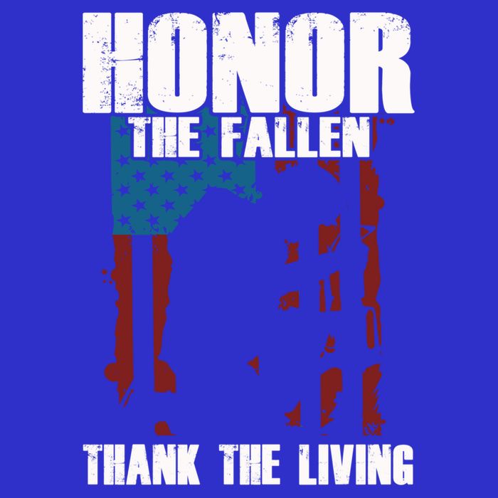 Honor The Fallen Usa Flag Military Veteran Support Gift Great Gift Kids T-Shirt