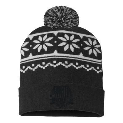 Honor The Fallen Memorial Day Graphic USA-Made Snowflake Beanie