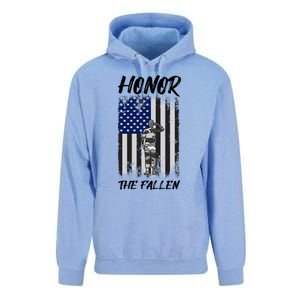 Honor The Fallen American Flag For Patriots Gift Unisex Surf Hoodie