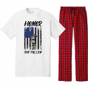 Honor The Fallen American Flag For Patriots Gift Pajama Set