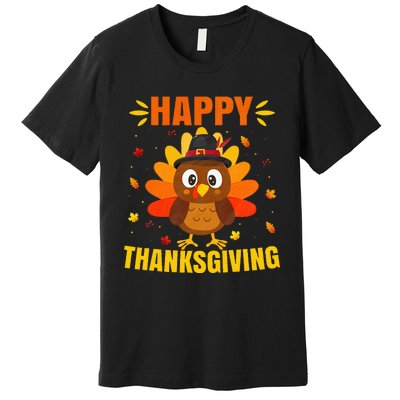 Happy Thanksgiving For Turkey Day Family Dinner Premium T-Shirt