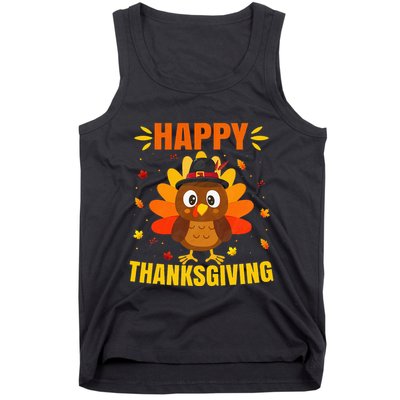 Happy Thanksgiving For Turkey Day Family Dinner Tank Top