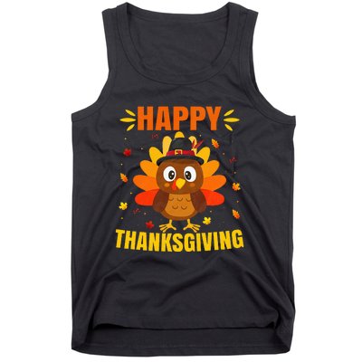 Happy Thanksgiving For Turkey Day Family Dinner Tank Top