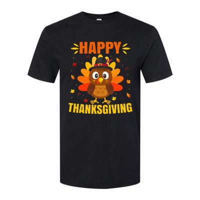 Happy Thanksgiving For Turkey Day Family Dinner Softstyle® CVC T-Shirt