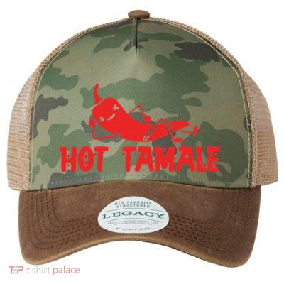 Hot Tamale  Funny Valentines Hot Tamales Legacy Tie Dye Trucker Hat