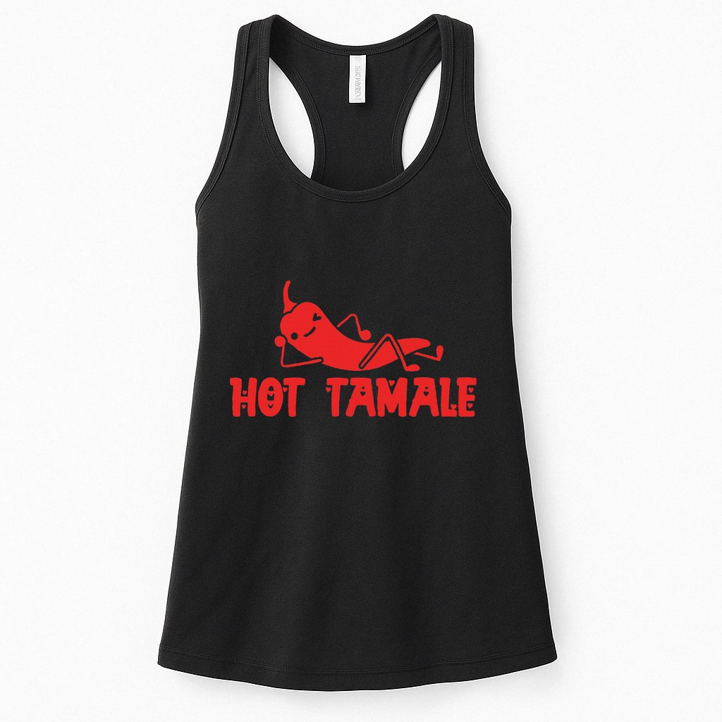 Hot Tamale  Funny Valentines Hot Tamales Womens Tank Top