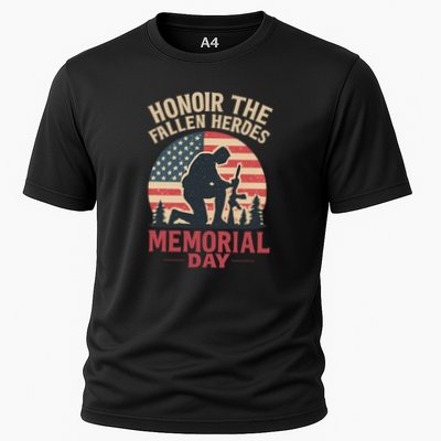 Honor the Fallen Heroes - Memorial Day Cooling Performance Crew T-Shirt