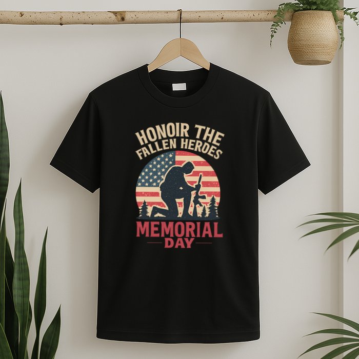 Honor the Fallen Heroes - Memorial Day T-Shirt