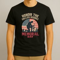 Honor the Fallen Heroes - Memorial Day T-Shirt