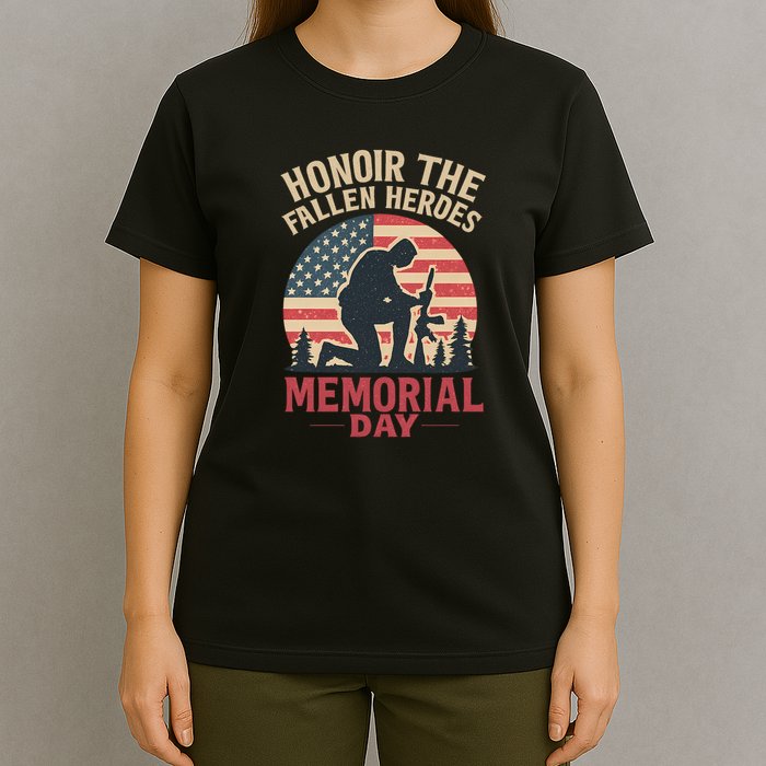 Honor the Fallen Heroes - Memorial Day T-Shirt