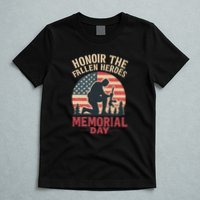 Honor the Fallen Heroes - Memorial Day T-Shirt