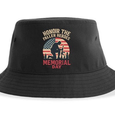 Honor the Fallen Heroes - Memorial Day Sustainable Bucket Hat