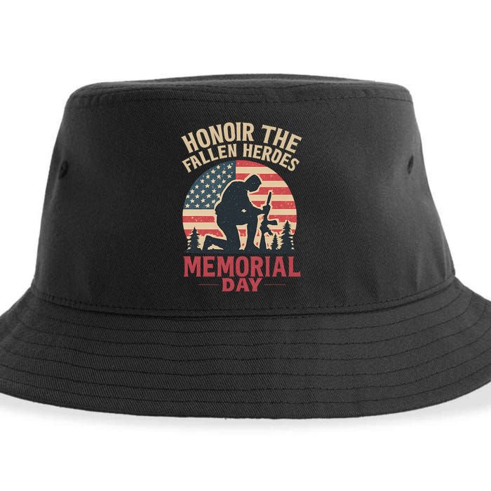 Honor the Fallen Heroes - Memorial Day Sustainable Bucket Hat