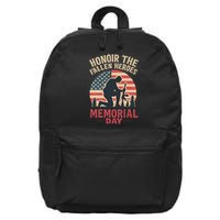 Honor the Fallen Heroes - Memorial Day 16 in Basic Backpack
