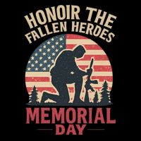 Honor the Fallen Heroes - Memorial Day 16 in Basic Backpack