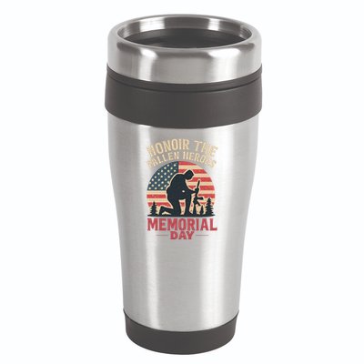 Honor the Fallen Heroes - Memorial Day 16oz Travel Tumbler
