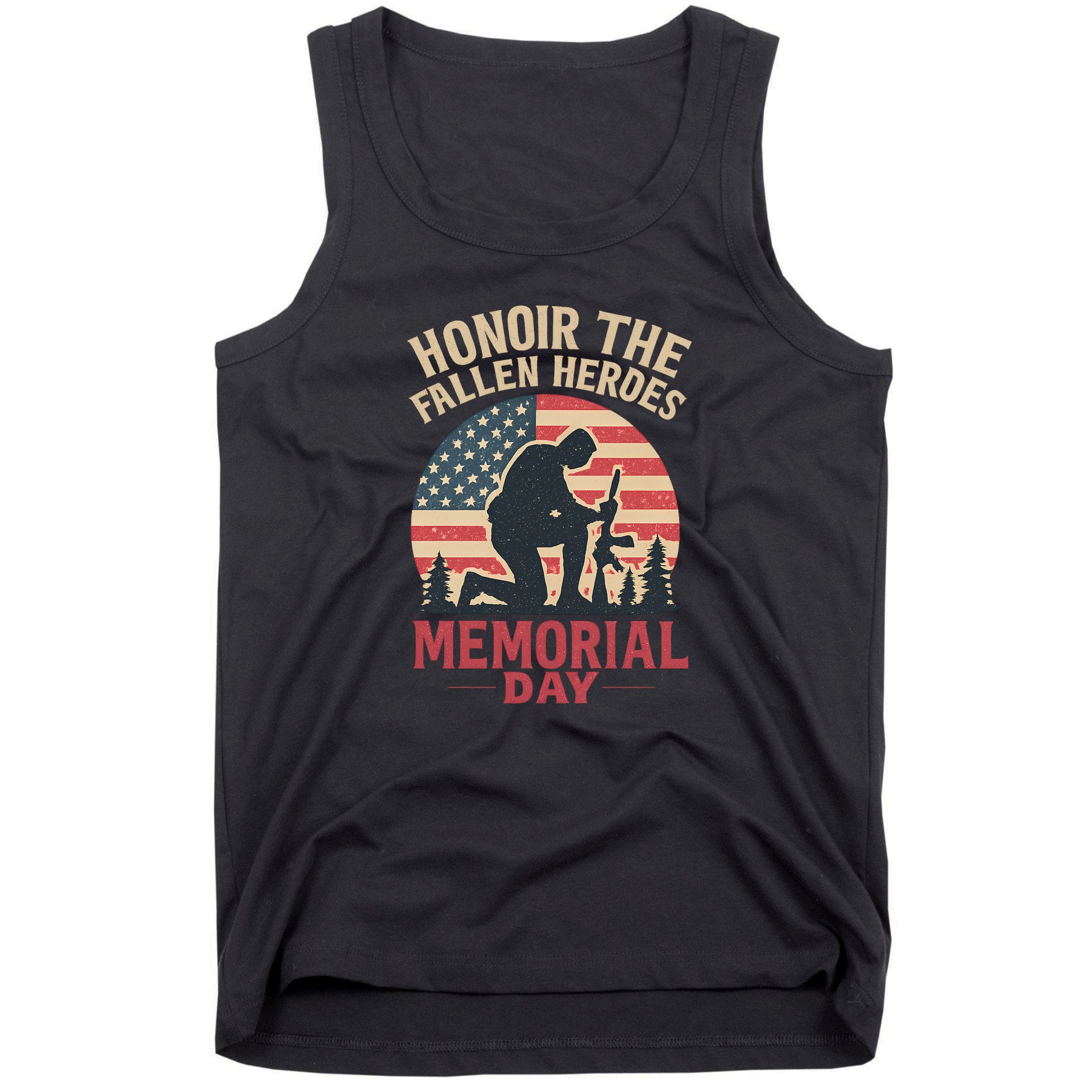 Honor the Fallen Heroes - Memorial Day Tank Top