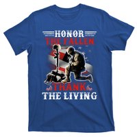 Honor The Fallen Veteran Themed Military Support Gift T-Shirt