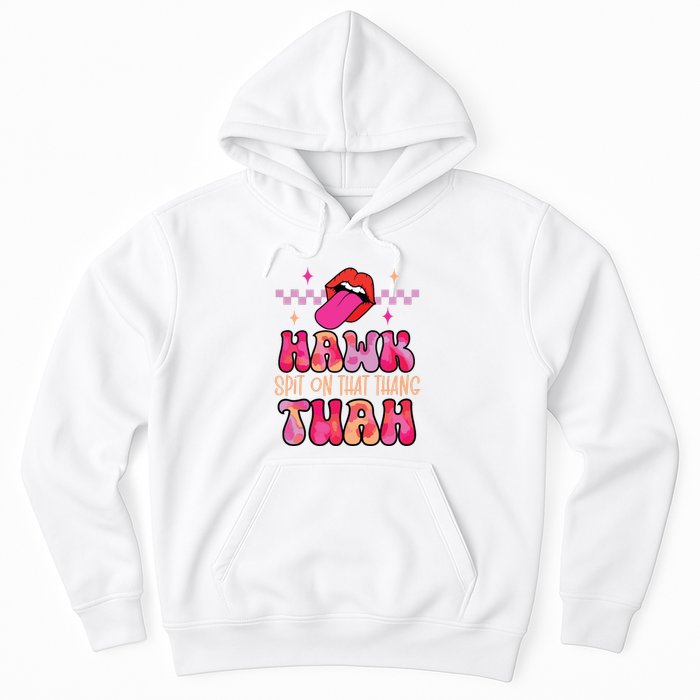 Hawk Tuah Funny Viral Humor Meme Video Hoodie