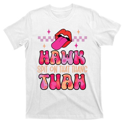 Hawk Tuah Funny Viral Humor Meme Video T-Shirt