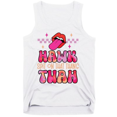 Hawk Tuah Funny Viral Humor Meme Video Tank Top