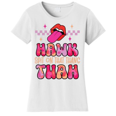 Hawk Tuah Funny Viral Humor Meme Video Women's T-Shirt