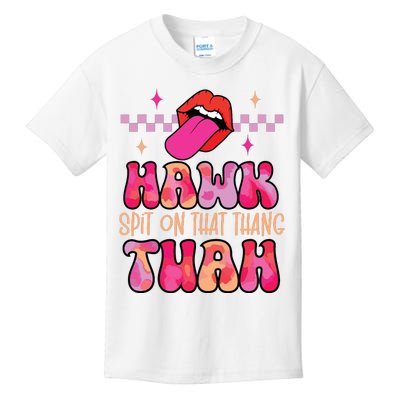 Hawk Tuah Funny Viral Humor Meme Video Kids T-Shirt