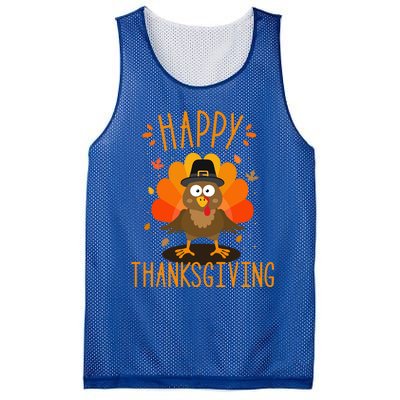 Happy Thanksgiving For Turkey Day Family Dinner Gift Mesh Reversible Basketball Jersey Tank