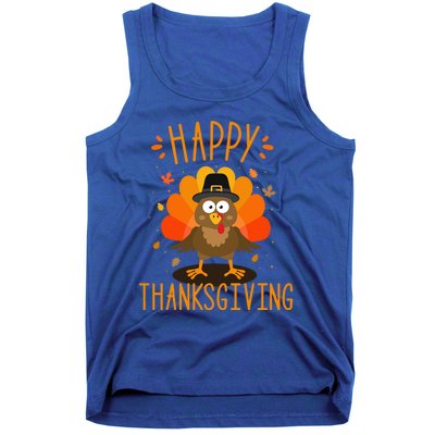 Happy Thanksgiving For Turkey Day Family Dinner Gift Tank Top