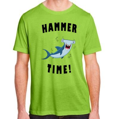 Hammer Time Funny Hammerhead Shark Adult ChromaSoft Performance T-Shirt