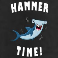 Hammer Time Funny Hammerhead Shark Cool Comfort Performance Bucket Hat