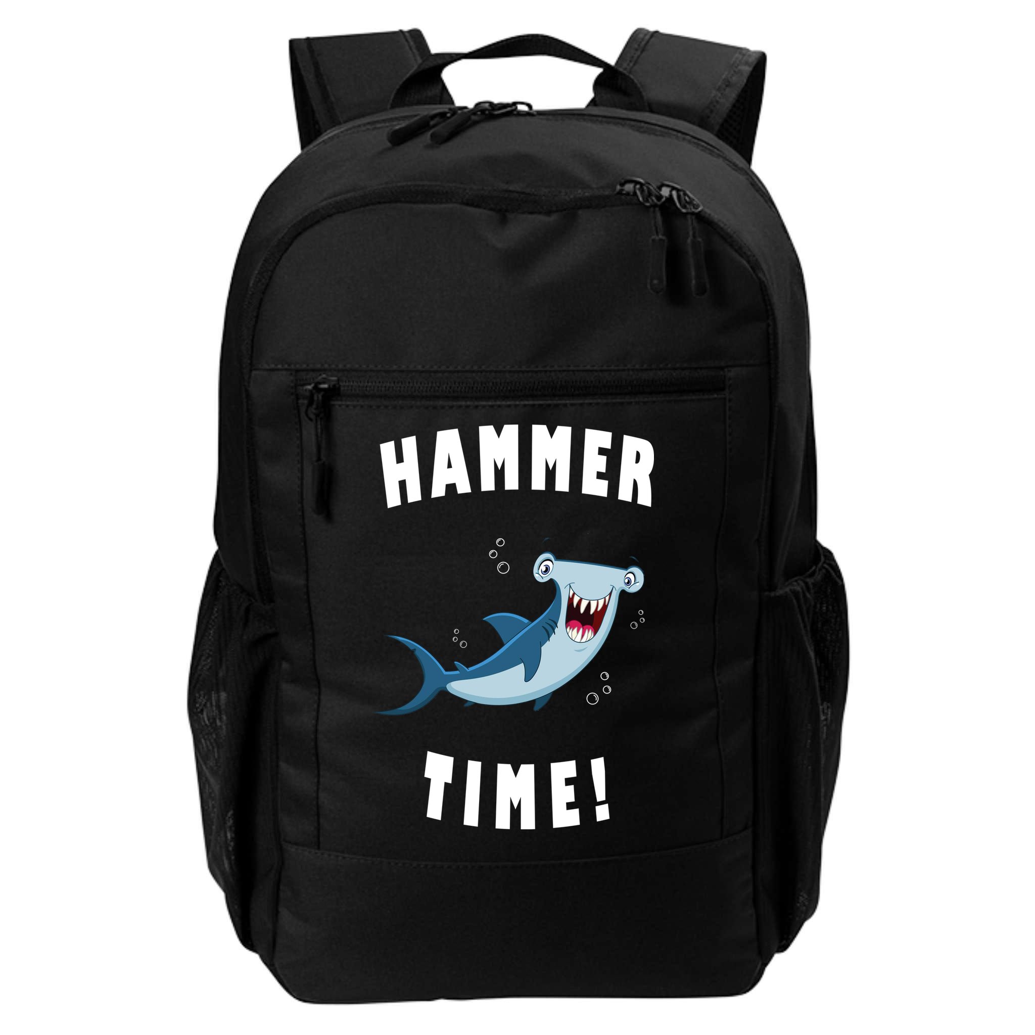 Hammer Time Funny Hammerhead Shark Backpack