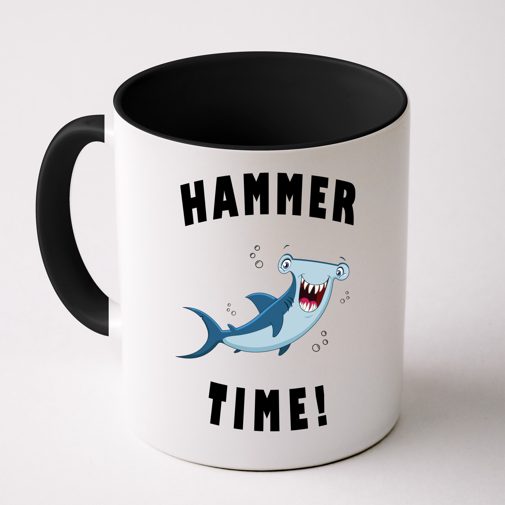 Hammer Time Funny Hammerhead Shark Mug