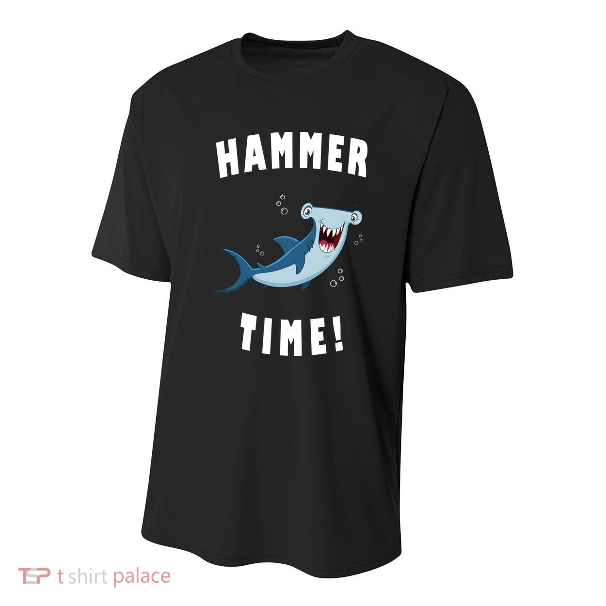 Hammer Time Funny Hammerhead Shark Youth Performance Sprint T-Shirt