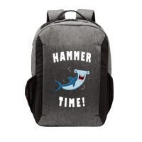 Hammer Time Funny Hammerhead Shark Vector Backpack