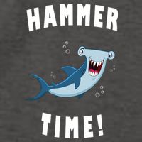 Hammer Time Funny Hammerhead Shark Vector Backpack