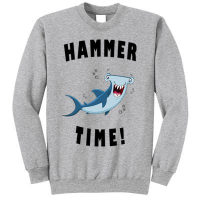 Hammer Time Funny Hammerhead Shark Sweatshirt