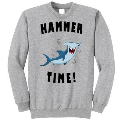 Hammer Time Funny Hammerhead Shark Sweatshirt