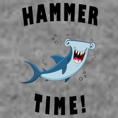 Hammer Time Funny Hammerhead Shark T-Shirt