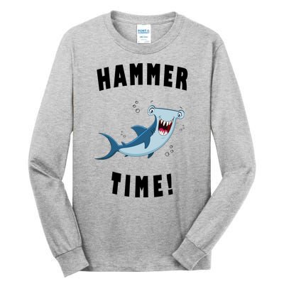 Hammer Time Funny Hammerhead Shark Tall Long Sleeve T-Shirt