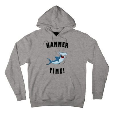 Hammer Time Funny Hammerhead Shark Tall Hoodie