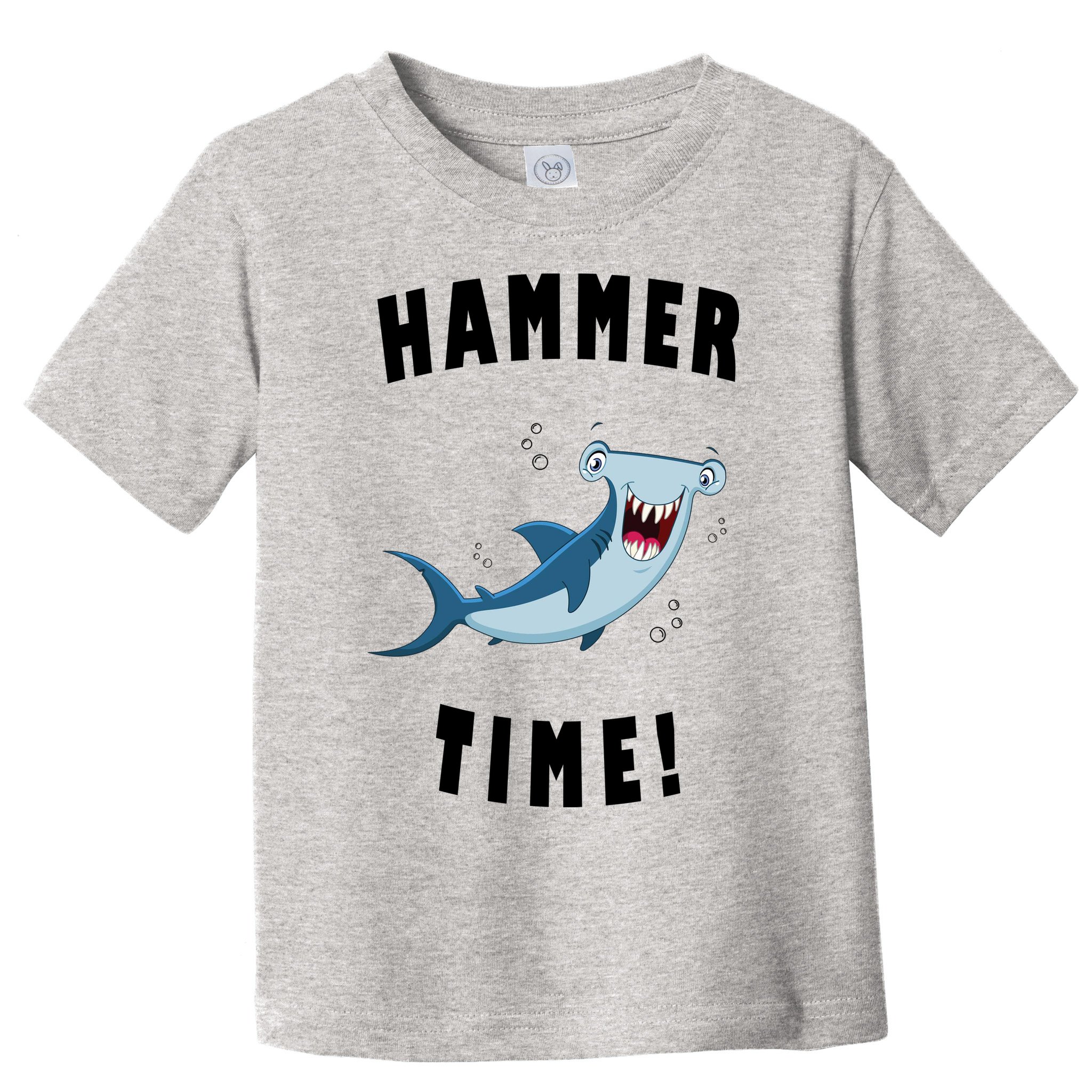 Hammer Time Funny Hammerhead Shark Toddler T-Shirt