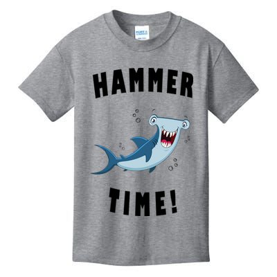 Hammer Time Funny Hammerhead Shark Kids T-Shirt