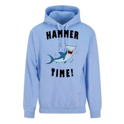 Hammer Time Funny Hammerhead Shark Unisex Surf Hoodie